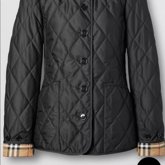 Burberry Jackets & Blazers - Burberry Quilted Diamond Jacket